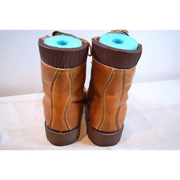 1960s/70s Kaufman Footwear Kingtreads Boots Size 6 w/ Original Tag * Rawhide main image 10